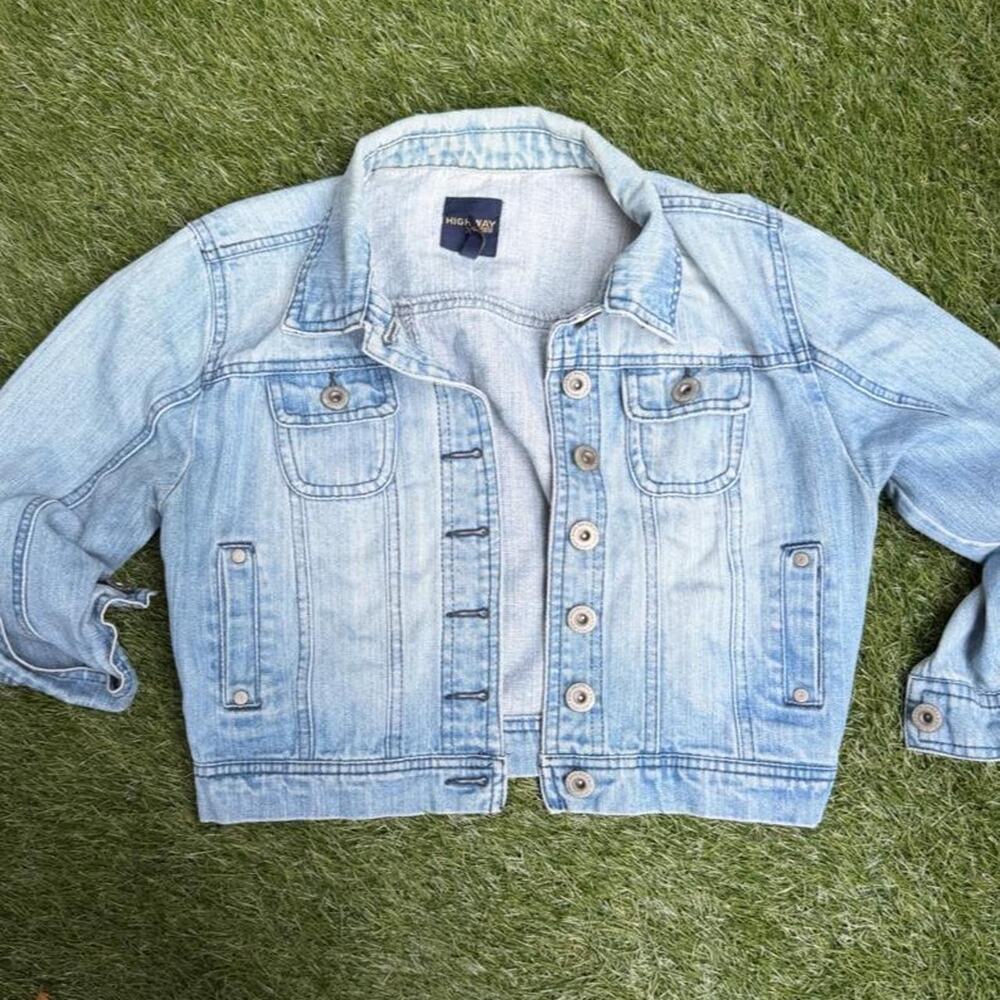 Light blue denim jacket